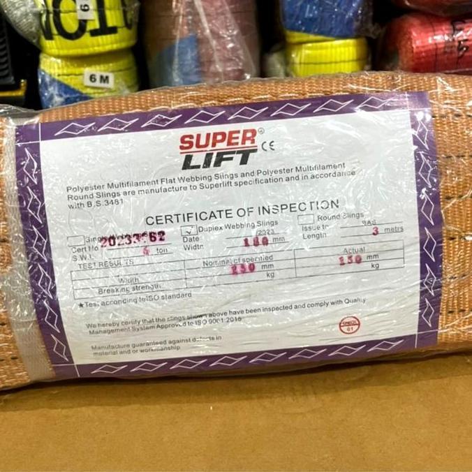 webbing sling 6 ton 3m SUPERLIFT