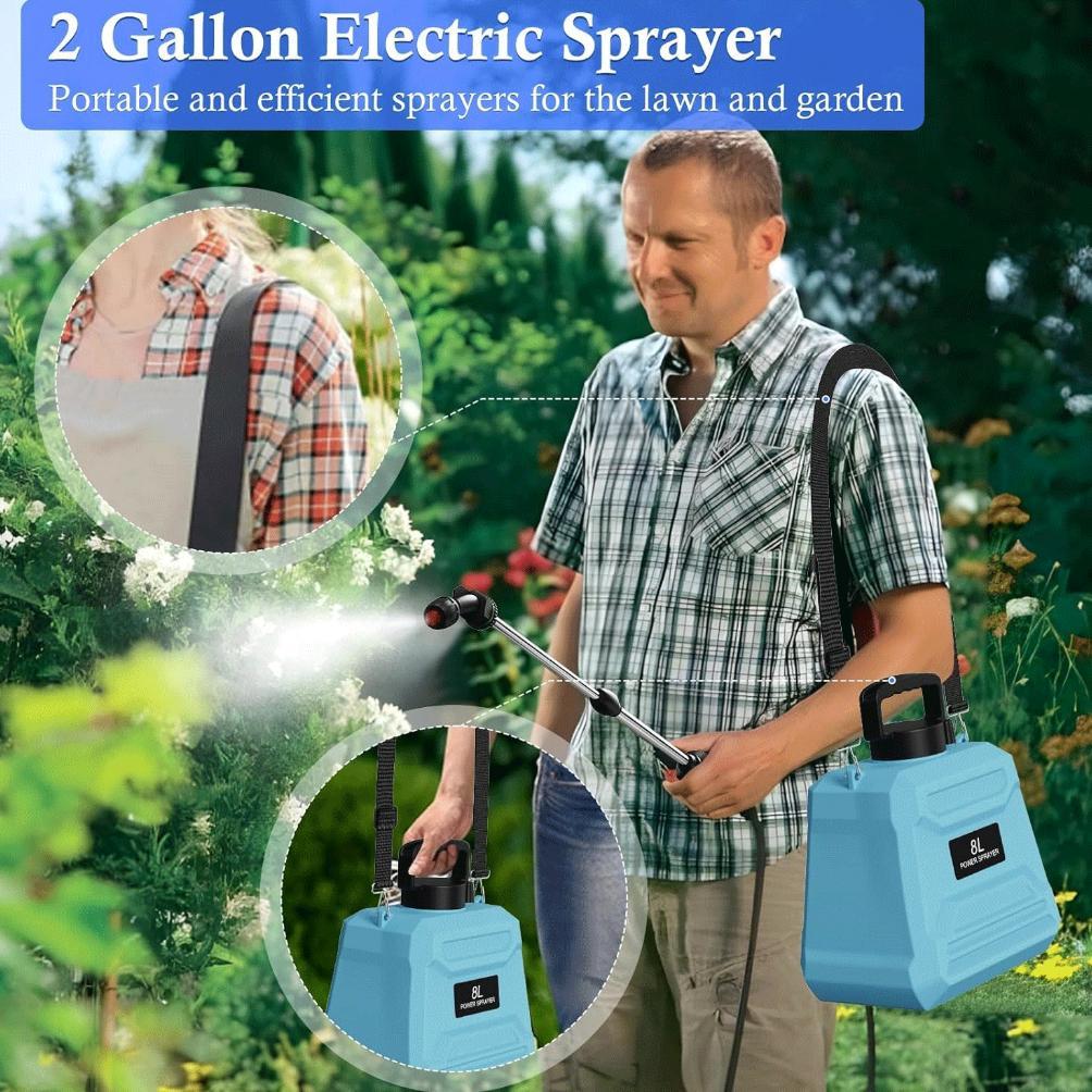 Usefultools 10L Semprotan Tanaman Elektrik Alat sprayer semprot Alat Semprotan Hama Padi and Sprayer