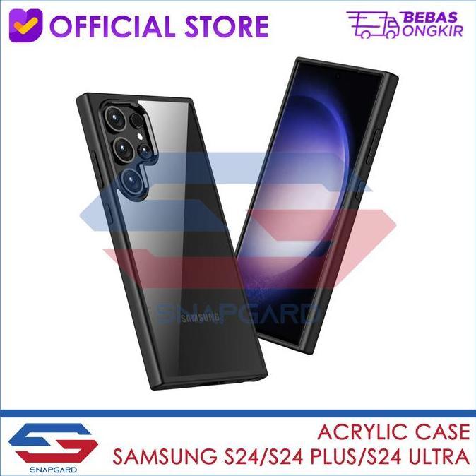 SNAPGARD Premium Acrylic Case for S24 Ultra Case S24 Plus Case S24