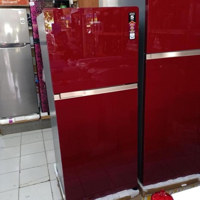 LEMARI ES POLYTRON PRW23 - LEMARI ES/KULKAS 2 PINTU POLYTRON