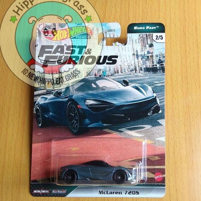 Hot Wheels Hotwheels Fast & Furious Euro Fast Mclaren 720S