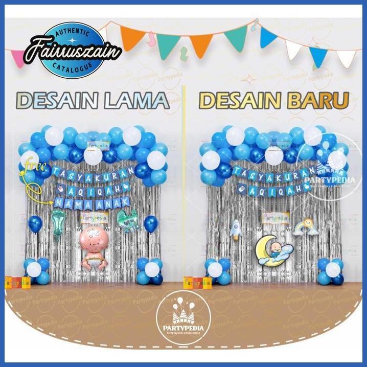 fairruszain PAKET DEKORASI AQIQAH ANAK LAKI-LAKI Terlaris