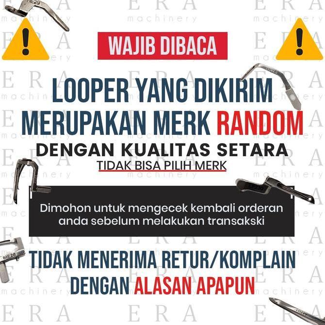 S20653 Looper Loper Brother N31 Obras Overlock Brother Looper Loper RantaiIndustrial