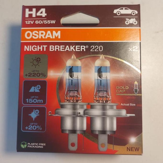 Lampu Headlamp Ford Everest TDCi Gen 2 2007-2014 OSRAM H4 NBR 200 READY