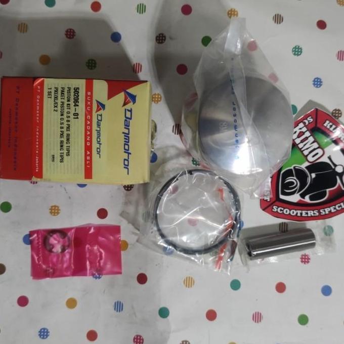 Seher Piston 1m 2m 3m 4m 5m 6m 7m Vespa Excel Pxe ring tipis Danmotor FORSALE