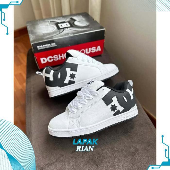 Fx-45 Sepatu Dc Original Pria 100% Dc Shoes Court Graffik Sepatu Gemuk Pria Wanita Terbaru Murah