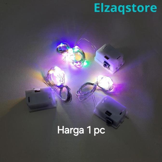 New- Lampu Layangan Baterai LED Kawat Kelap Kelip lampu led bentuk lidi