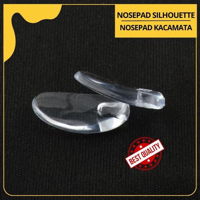 Aksesoris Kacamata Silikon Nosepad Silhouette -Termurah [NPSIL]