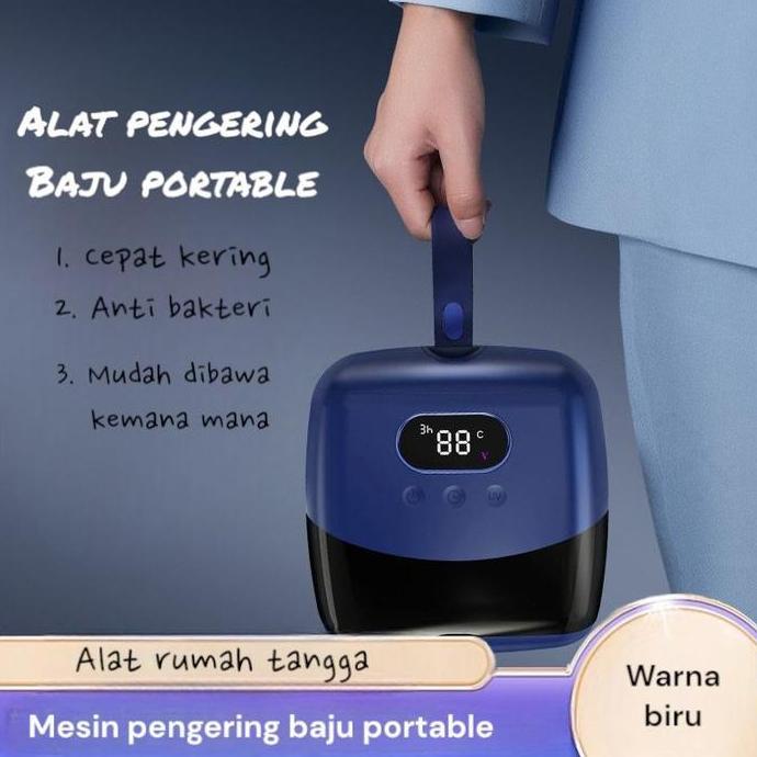 ARGIPRATAMASHOP - RJ MESIN PENGERING BAJU PORTABLE PEMANAS PENGERING PAKAIAN LISTRIK ANTI BAKTERI