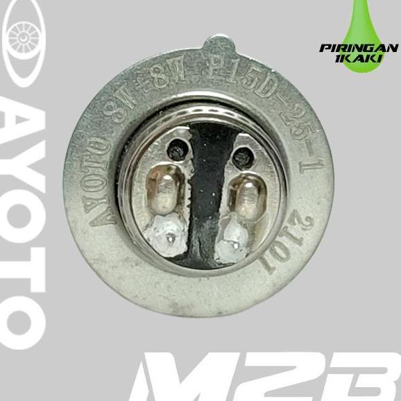 bangtapan21 - ayoto m2a m2b pro lampu motor depan led h6 ac/dc bebek matic