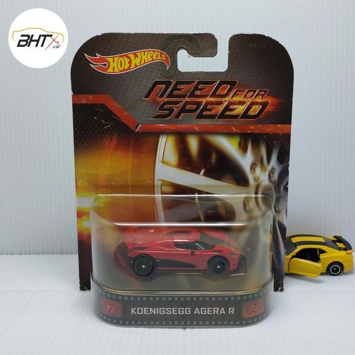 Hot Wheels Entertainment Koenigsegg Agera R Need For Speed 2014 Mix 3 NFS Retro Hotwheels