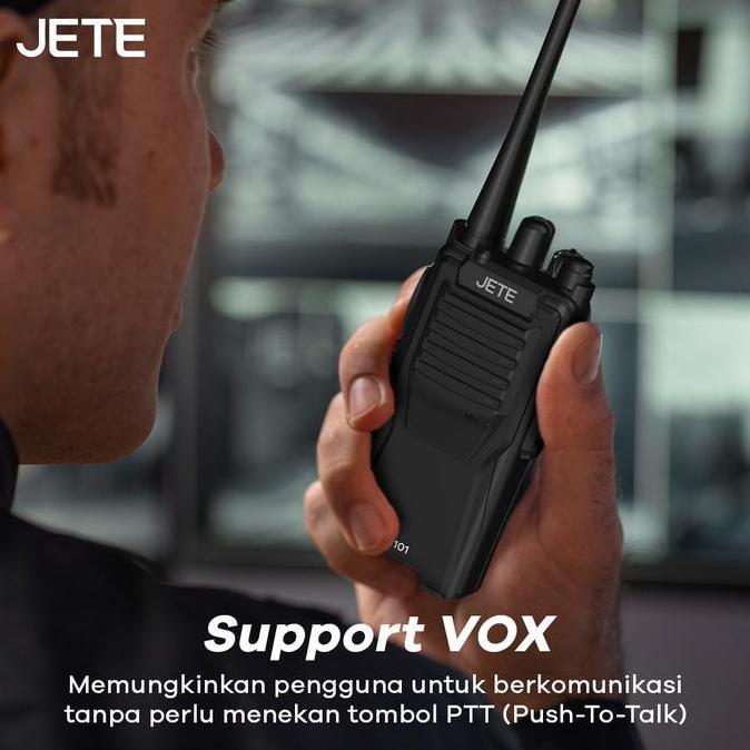 JETE H101 HT Handy Talky 16 Channel Jarak 5km - Garansi 2 Tahun