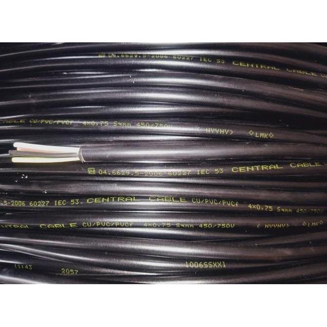 SNI Central Kabel NYYHY 4x0,75 NYYHY 4x0.75 NYYHY 4 X 0.75 M