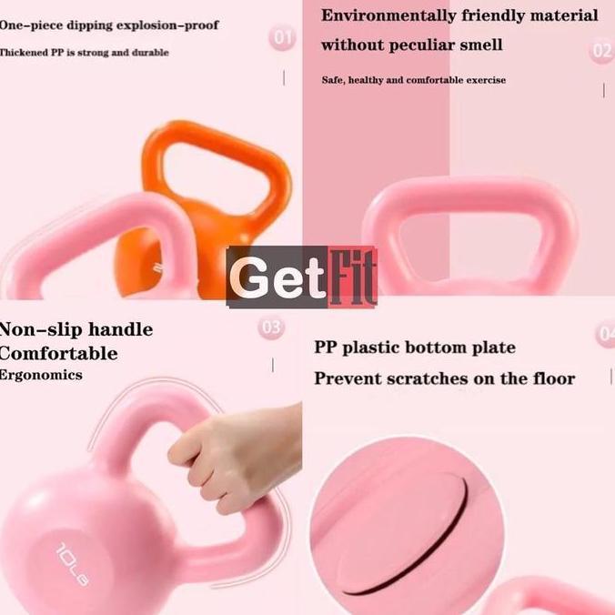 Kettlebell High Quality / Kettlebell kualitas tinggi 10lbs/ Kettlebell