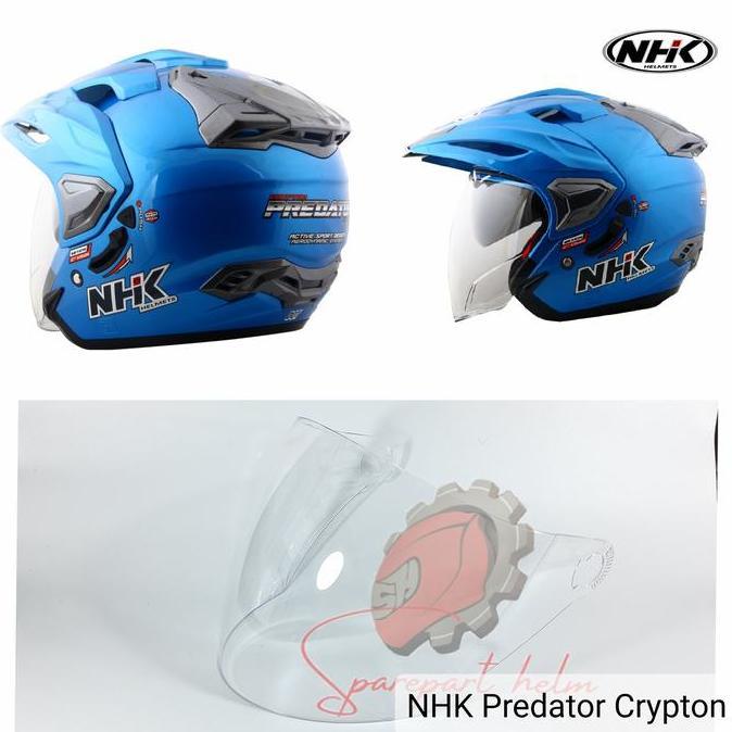 Kaca helm NHK Predator Crypton Visor helm NHK Predator Crypton