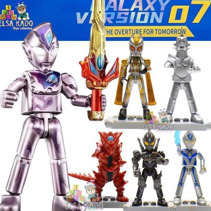 Blokees Ultraman Galaxy Version volume 7 Action Figure Ultra Man The Overture For Tomorrow GV Vol 07