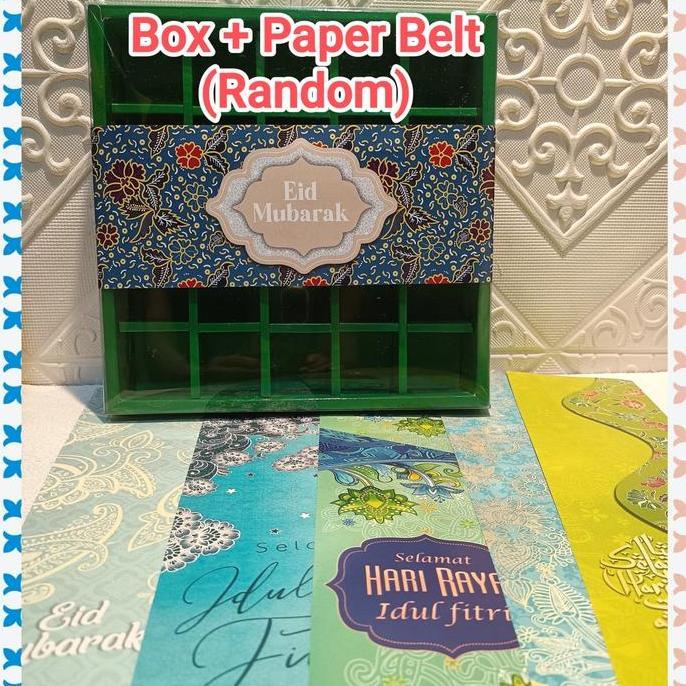 New- Box Mika Sekat 25 Nastar Coklat Brownies Dus Packaging Kemasan