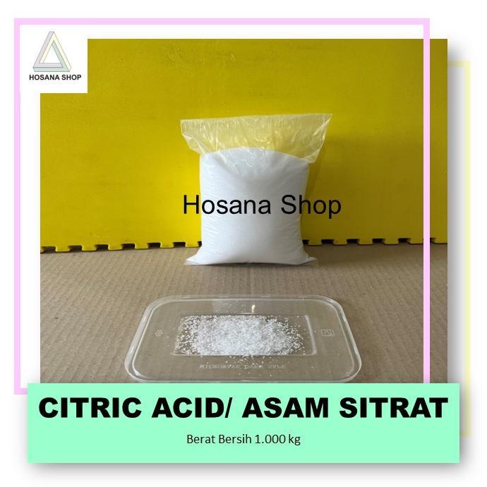 Citric Acid 25kg Untuk Pengawet Makanan Dan Pembersih