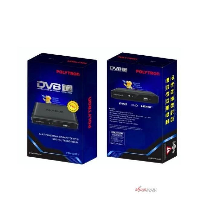 New- Digital Set Top Box TV Polytron PDV-620T PDV620