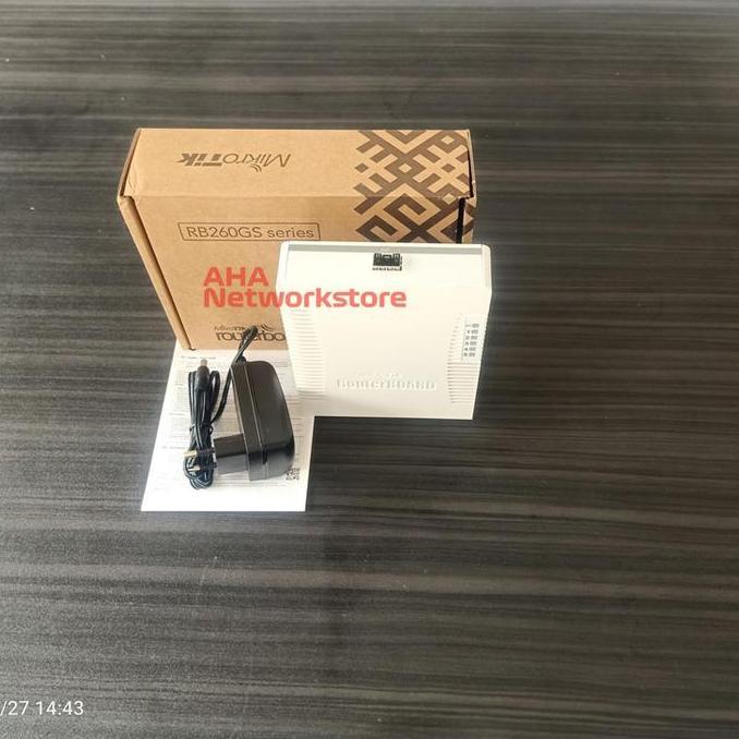 RB260GS Mikrotik RB260GS 5x Gigabit Smart Switch, SFP cage, SwOS Mikrotik 260GS