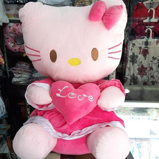Ready Boneka Hello Kitty Besar Jumbo Pink