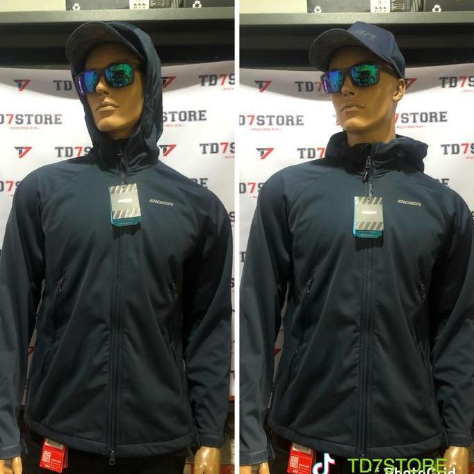 NEW JAKET MOTOR EIGER X VERANO JACKET RIDING HOODIE - ORIGINAL ORI