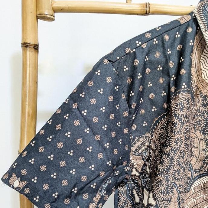 Kemeja Batik Pria Modern Lengan Pendek Batik Cowok Kualitas Original Jumbo Baju Batik Pria Pendek At