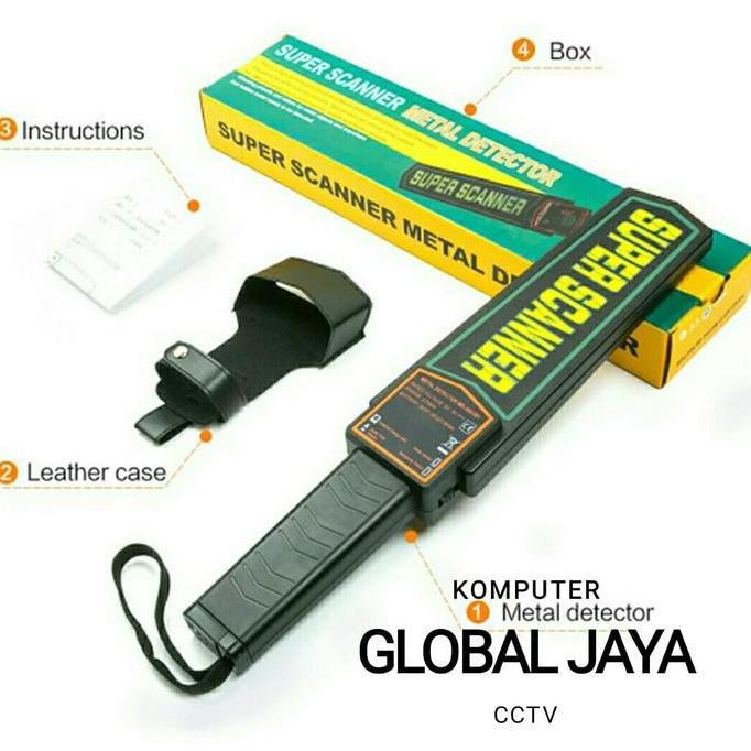 Super Scanner Metal Detector Security
