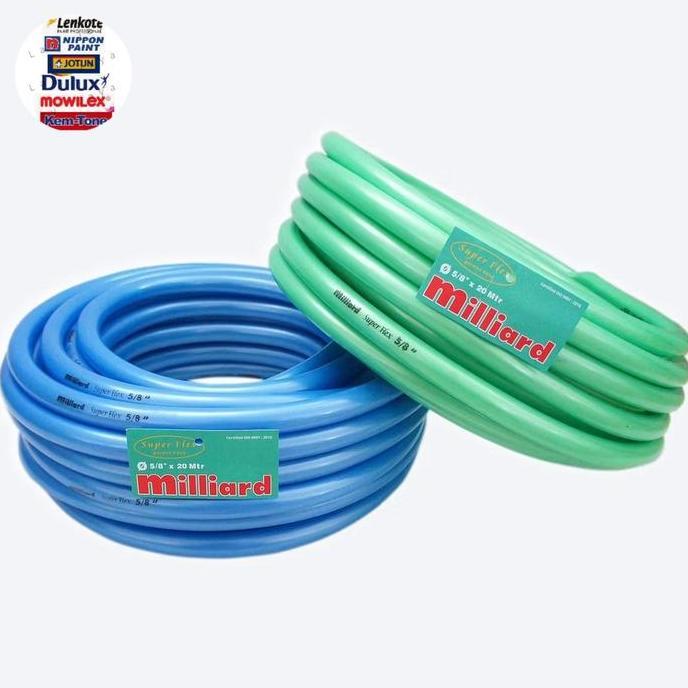 Selang Air 5/8" Milliard SUPERFLEX / selang plastik Per Rol 50 Meter