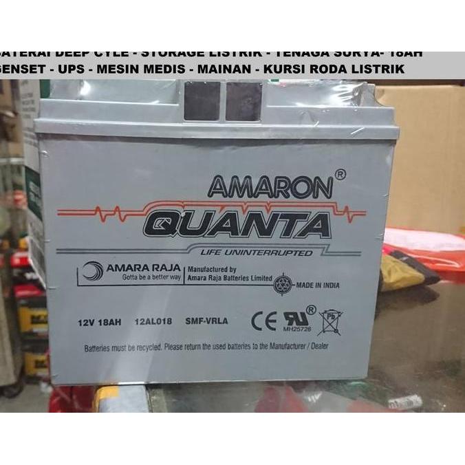 GO Aki Baterai Deep Cycle 12V 20Ah Kursi Ranjang Listrik Lift PJU PLTS