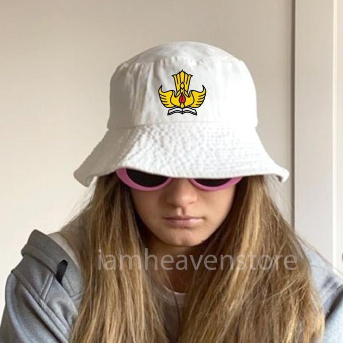 Topi sd Bucket Hat Distro Generasi 90an Klasik Kekinian iamheavenstore