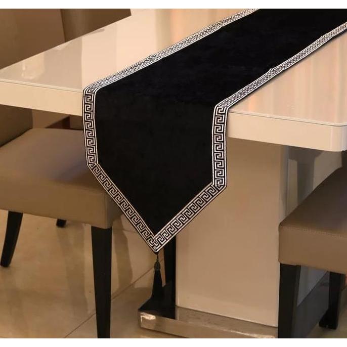 Table Runner Minimalis Mewah Panjang 300 cm - 3 meter Taplak