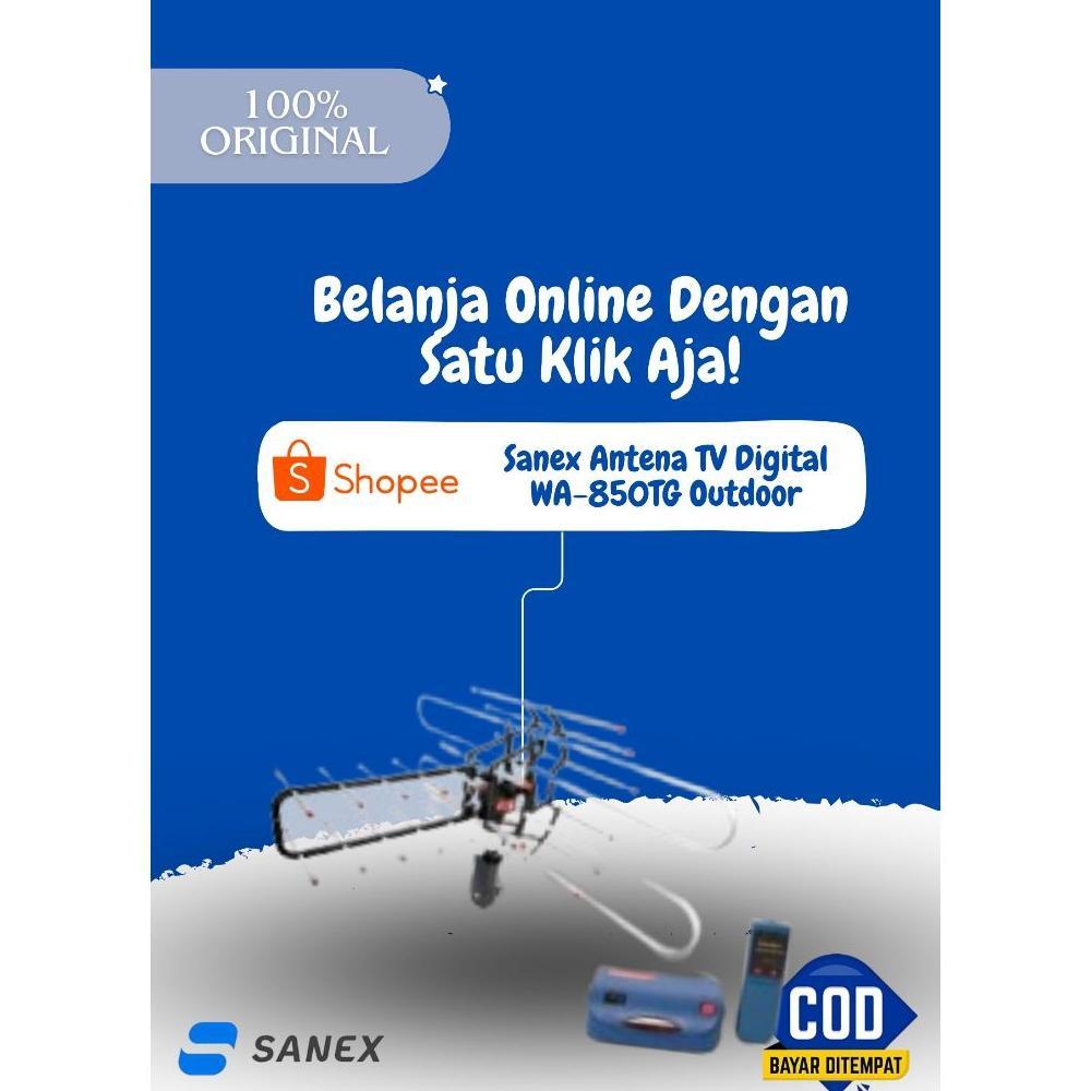 Sanex Antena TV Digital  Outdoor Remote Antena Tv Android Antena Tv Digital Antena  WA-850TG
