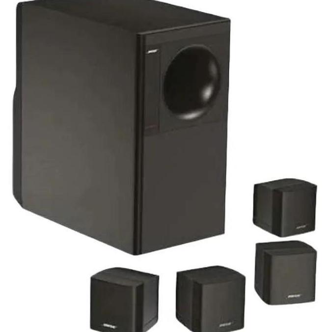 Terlaris Bose Speaker Satelit 4.1 Freespace-3 Paket Subwoofer Bass Module & 4 Speaker Satelite Frees