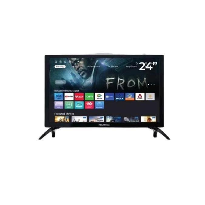 Terlaris Smart Tv Polytron 24 Inch Samsonic Dvbt 2 In Free Packing Kayu