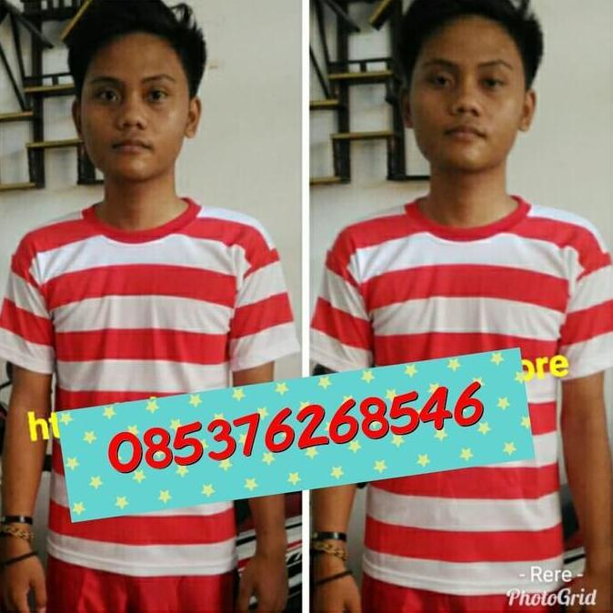 New- Baju Merah Putih Madura Anak Dewasa