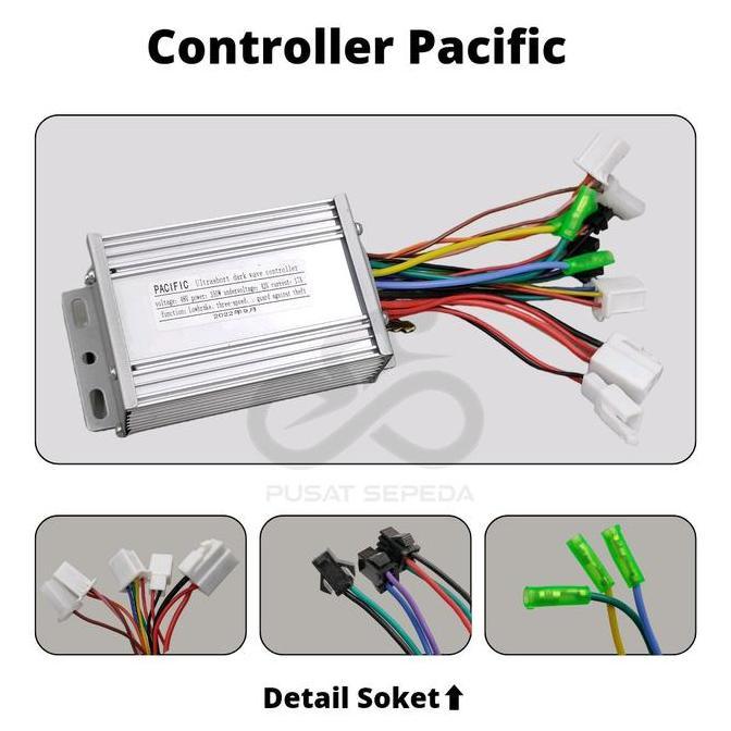 CONTROLLER SEPEDA LISTRIK PACIFIC 48V 12Ah