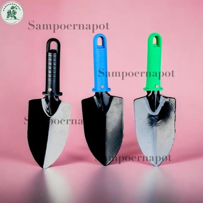 Sekop Taman Mini Besi Untuk Berkebun Dan Gali Tanah - SEKOP MINI BESI