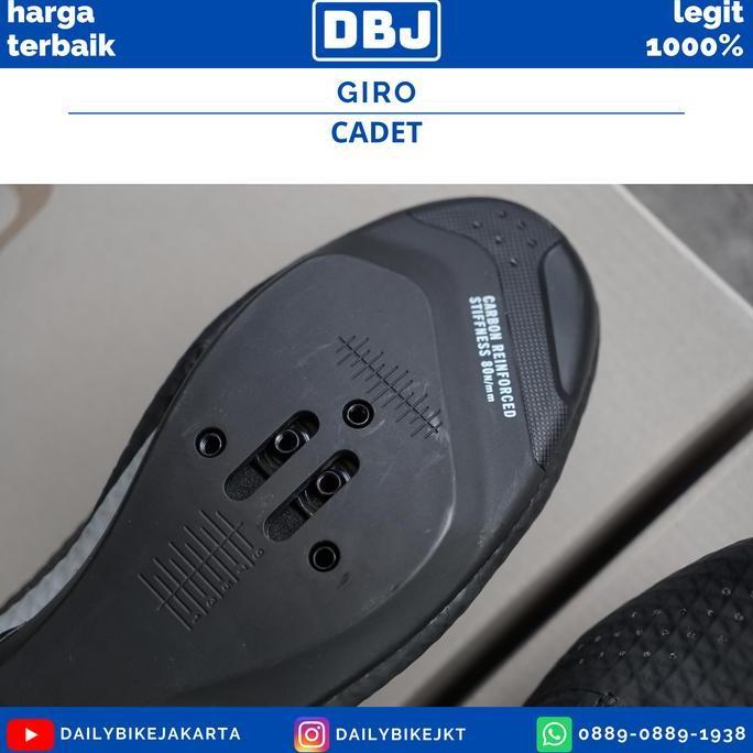 Sepatu Cleat Shoes Roadbike Giro Cadet Carbon Original 100%