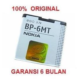 100% Original Nokia Battery Baterai Batere Bp-6Mt/N82, N81 8Gb,N81,E51