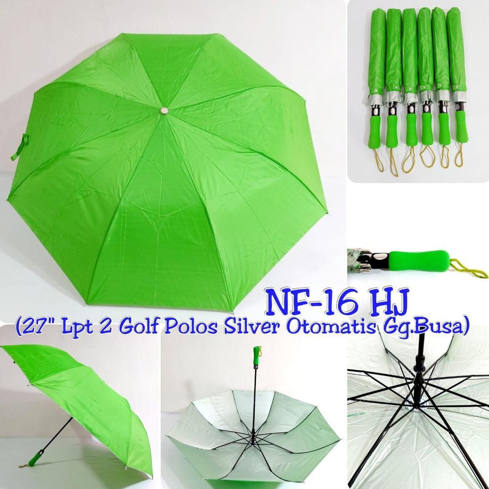 Nagoya Payung Golf Lipat Otomatis+Sarung / Payung Lipat Jumbo / Payung Golf Lipat Polos Warna Inovas