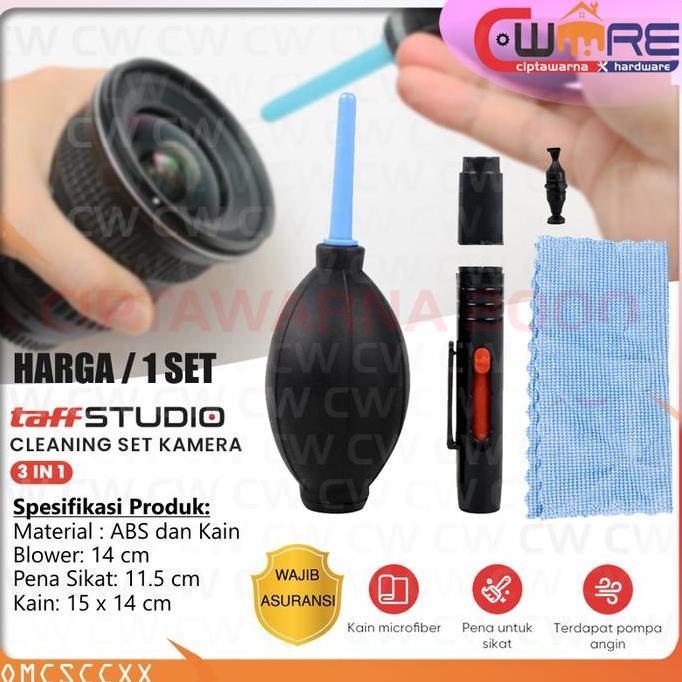 Buruan beli] TaffSTUDIO Cleaning Set Camera Pembersih Kamera - BDB