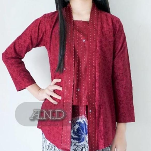 New- Kebaya Anak Perempuan+Kebaya Anak Perempuan Umur 2-11 tahun