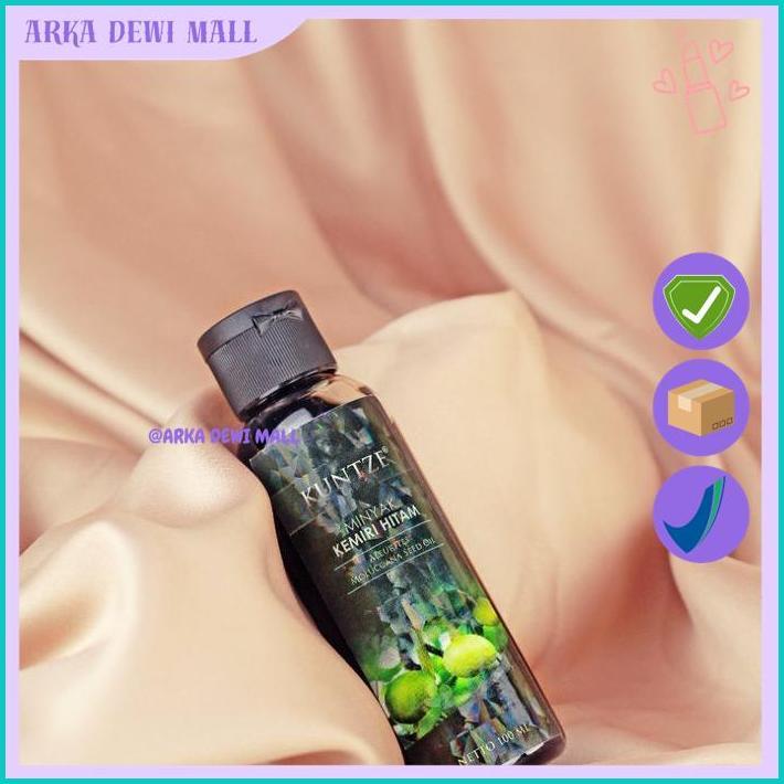 KUNTZE MINYAK KEMIRI HITAM ORIGINAL BPOM 100ML - MINYAK KEMIRI KUNTZE BEST QUALITY 