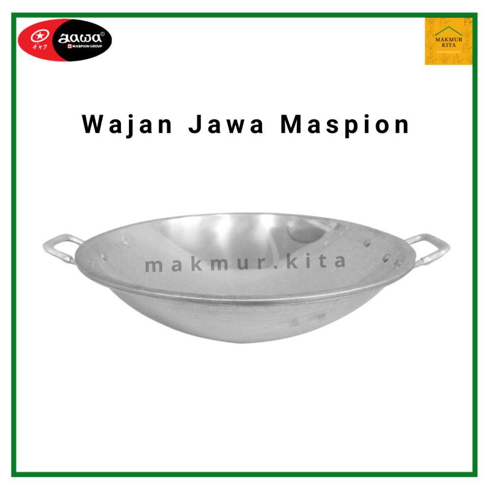 Bisa Cod Wajan Penggorengan 22 24 26 28 30 32 35 38 41 46 50Cm / Wajan Aluminium Global Eagle / Waja