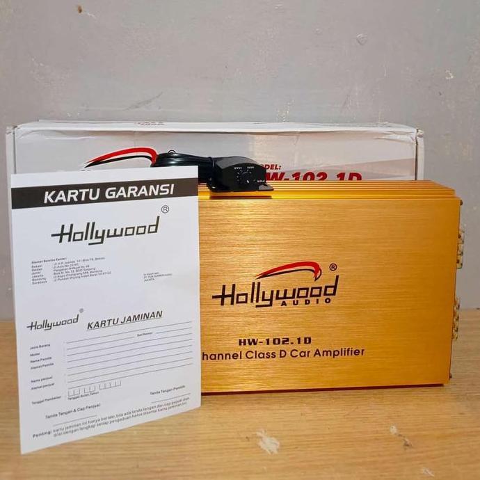 Grosir Monoblock Hollywood Hw 102.1 D Class D Monoblock Hollywood