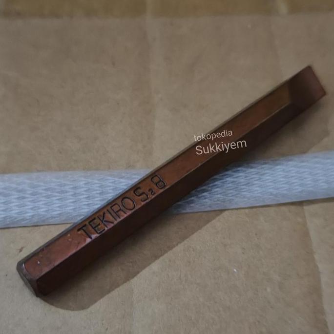 .........] Mata Obeng Ketok PH2 x 80mm Minus TEKIRO Heavy Duty Bits PH 2 Flat Min - drei