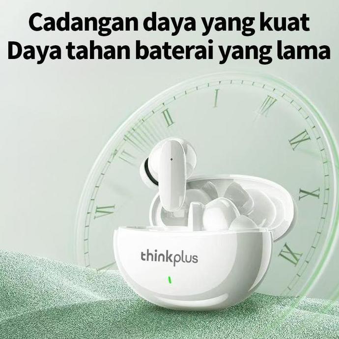 Lenovo Thinkplus LP90 Nirkabel Bluetooth Speaker Mini HiFi Musik Earphone Headphone Olahraga Tahan A