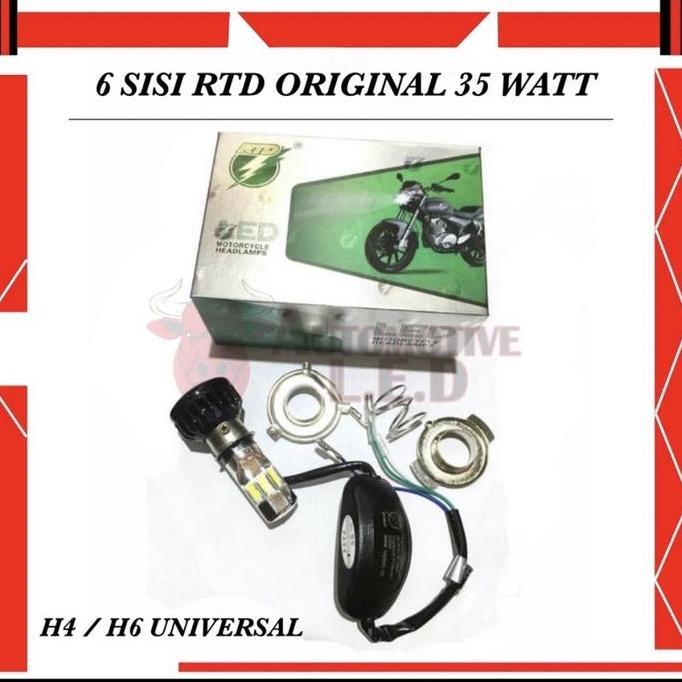ORIGNAL RAYTON RTD LAMPU LED MOTOR 6 SISI M06E RTD ORIGINAL 35 WATT 6 SISI LAMPU MOTOR Ac Foto Kipas