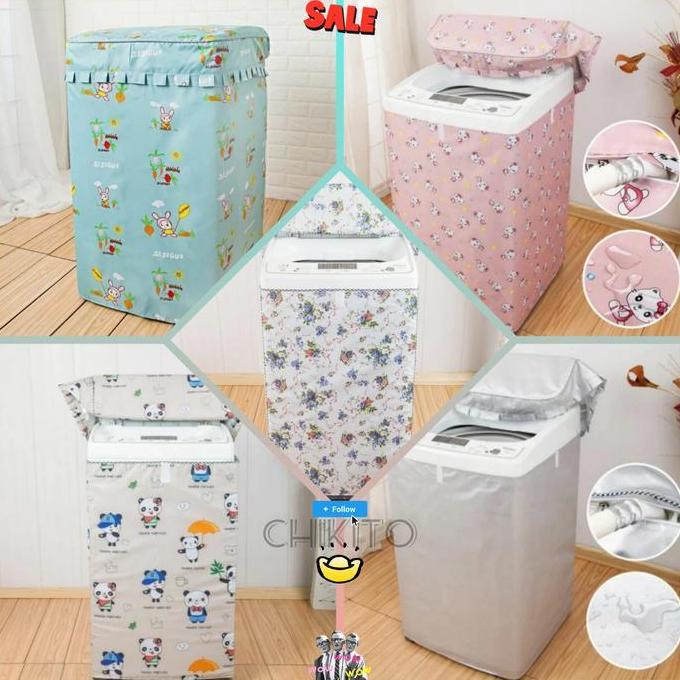 JUMBO COVER / SARUNG MESIN CUCI 10 KG - 12 KG